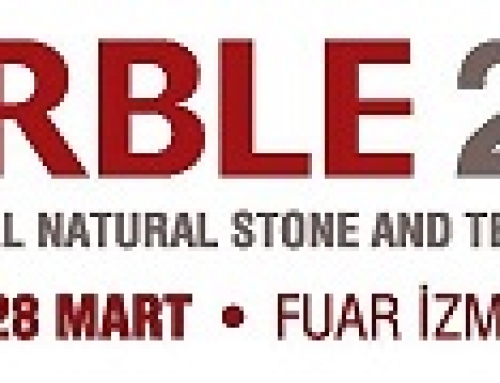 Marble 2015 21. Doğaltaş ve Teknolojileri İzmir Fuarı’ na katılıyoruz.